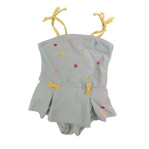 Full swim suit for toddler EUC. I think it might even be vintage. 24 mon…